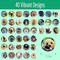 680 Pcs Funny Incentive Stickers – Bulk Set of 40 Vibrant Animal Designs for Classroom & Home – Motivational Reward Decals for Chores, Potty Training & Behavior Charts (17 Sheets)